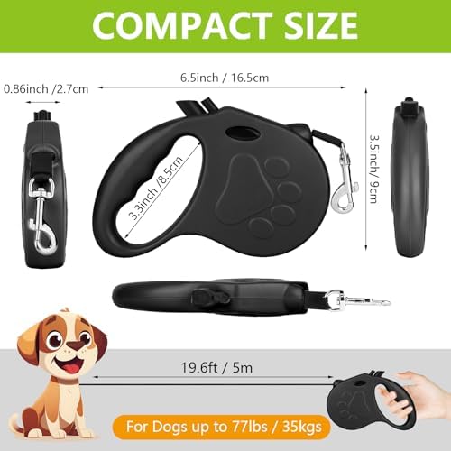 Retractable Dog Leash, 16ft Dog Walking Leash - Image 5