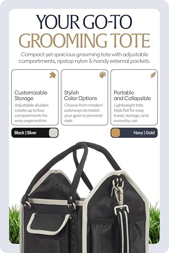 Equinavia Darby Horse Grooming Bag, Collapsible Tote - Image 2