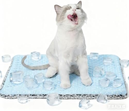 Two Uses'Cat Bed Mat, Self Warming&Cooling Cat Mat.12 * 20in.Hot/Cold Mat by Unknown