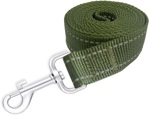Reflective Dog Leash 4FT Long, 5/8 Inch Wide, - Image 2