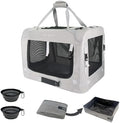 Extra Extra Large Cat Carrier Soft Sided, Portable Small Dog Carrier by Petseek