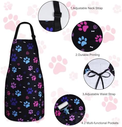 Dog Grooming Water-repellent Apron - Image 3