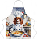Caroline's Treasures Welsh Springer Spaniel The Chef Apron Cooking Kitchen by CarolinesTreasures