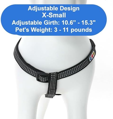Pawtitas Reflective Step-in Dog Harness – Adjustable No-Pull Vest - Image 3