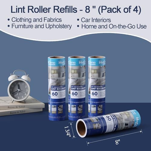 Lint Roller Refills 8", 240 Sheets, - Image 2