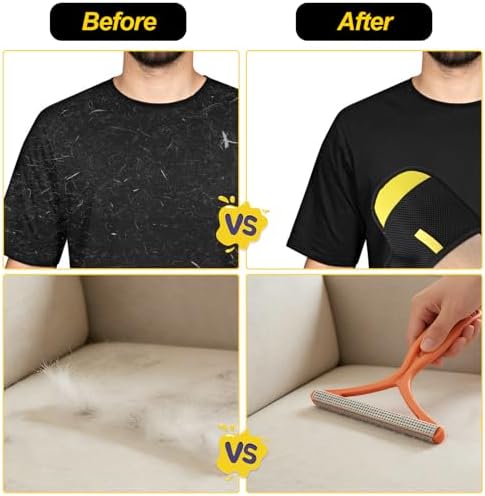 Pet Hair Removal Glove for Cats & Dogs, Upgraded Reusable Electrostatic Pet - Image 5