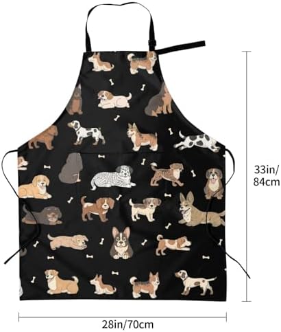 Waterproof Apron For Adults Chef Bib - Image 3