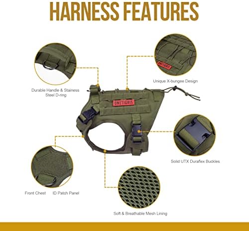 OneTigris Tactical Dog Harness - Image 3