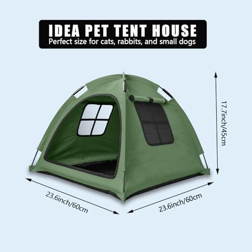 Anti-Anxiety Open Pet Tent for Cats & Dogs, Calming Hideaway - Image 3