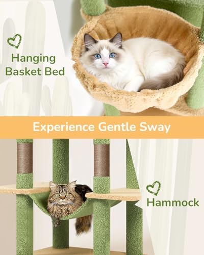 Globlazer 80in Cactus Cat Tree Tower - Image 5