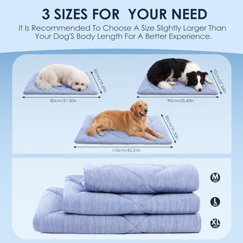ASENKU Dog Cooling Mat, Portable & Durable Cooling Mat - Image 3