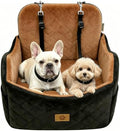 Dog Car Seat for Smal Dogs Up to 35lb, Machine Washable Dog Booster Car Seat by Ishineon