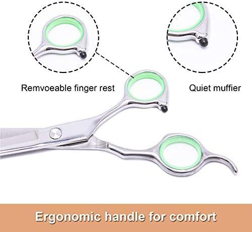 LovinPet Pet Grooming Scissors, Dog Curved Scissors - Image 5