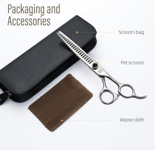 7 inch Dog Grooming Scissors - Image 6