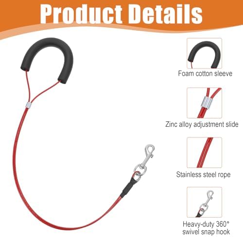 8 Pcs Dog Grooming Loop Noose Restraint - Image 3