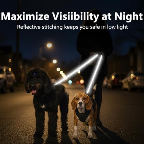 Double Dog Leash Coupler, Different Length Splitter - Image 5