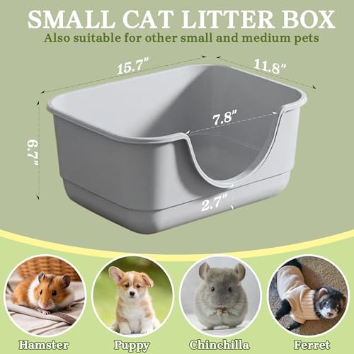2 Pack Low Entry Small Litter Box - Image 5
