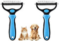 Dematting Comb for Dogs and Cats, Undercoat Rake Pet Brush for Long Hair by Unknown