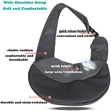 Love Dream Dog Sling Carrier for Small Dogs Cat Puppy Crossbody Bag Carrier - Image 4