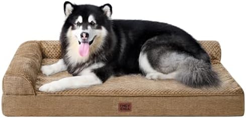 EHEYCIGA XXL Dog Bed Memory Foam, Orthopedic Giant Dog Bed Jumbo by EHEYCIGA