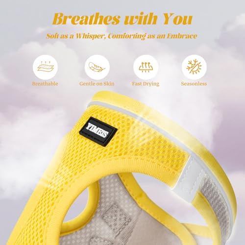 No Pull Dog Puppy Harness and Leash Set Reflective Mesh Vest Large - Image 3