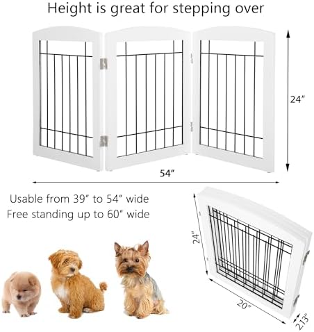 PAWLAND Free Standing Dog Gates - Image 4
