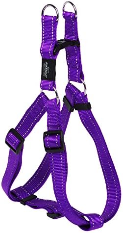 Reflective Adjustable Dog Step in Harness by Rogz