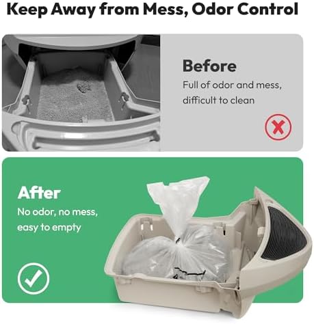 Waste Bags, Compatible with Litter Robot 4/5/3, 50 Pack Liners - Image 6