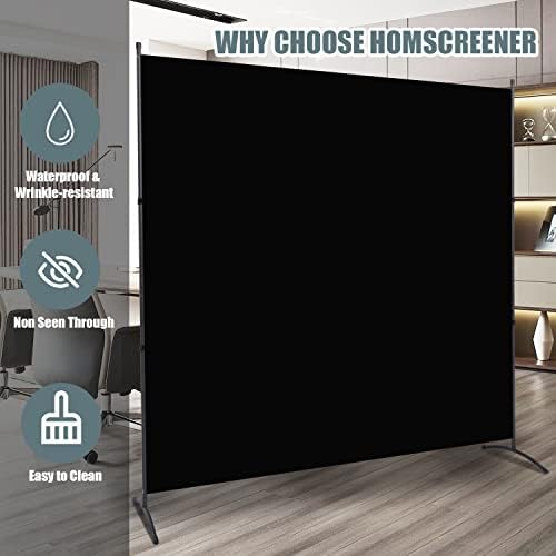 6 Panel Wide Room Divider Wall Screen - Image 2