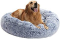 Bedfolks Calming Fluffy Donut Dog Bed by Bedfolks