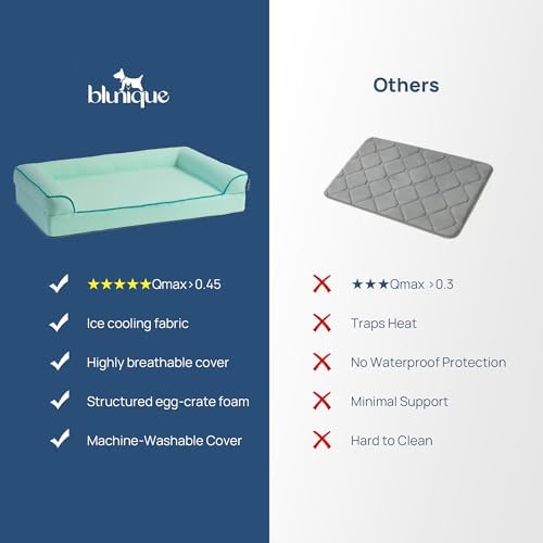 Cooling Dog Bed for Summer, Extra Large Orthopedic Cool Pet Bed - Image 5