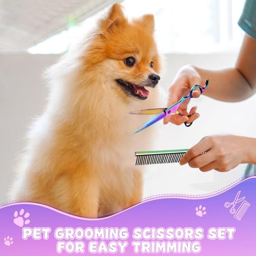 Professional Dog Grooming Scissors Set, 7 Inch/8 Inch Pet Grooming Scissors - Image 2