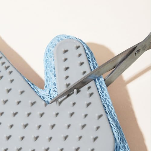 Cat Grooming Gloves, Upgraded 2-in-1 Double-Sided - Image 6