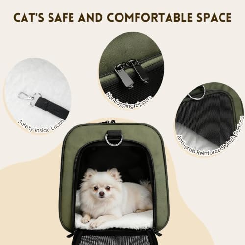 Cat Carrier Soft, Dog Carriers for Small Dog/Large Cat - Image 5