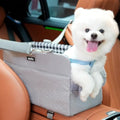 Console Dog Car Seat for Small Dogs Cats Up to 11lbs, Anti-Collapse Pet Armrest by Becivi