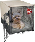 Explore Land Breathable Dog Crate Cover, 18 inches （Tan） by ExploreLand