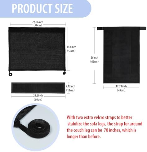 Oroonoko Cat Scratch Couch Protector, Couch Protector from Cat Claws - Image 2