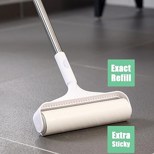 7.9 inch Lint Roller Refills Only, Extra Sticky Tape Roller Refills - Image 5
