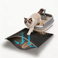 Cat Litter Mat Large, 35x25 In Kitty Litter Trapping Mat, Scatter Control by Unknown