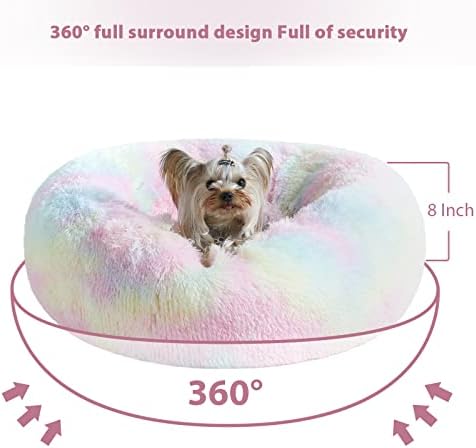 WNPETHOME Medium Round Calming Dog Bed Cat Bed - Image 3