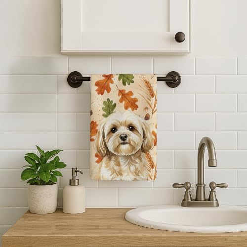 Caroline's Treasures Lhasa Apso Dogs Kitchen Towel 15x25 in - Image 2