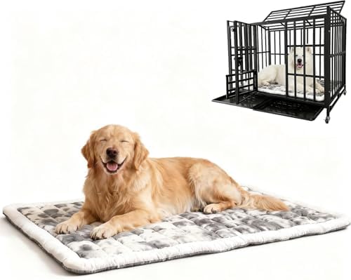 42" x 27"Washable Dog Bed Mat, Upgraded Non-Slip Durable Dog Bed, Soft and by Unknown