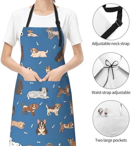 Waterproof Apron For Adults Chef Bib - Image 4