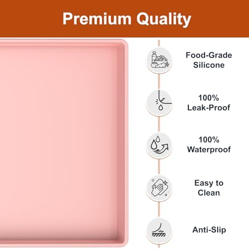 34" x 22" Extra Thick Silicone Mat Waterproof - Image 2