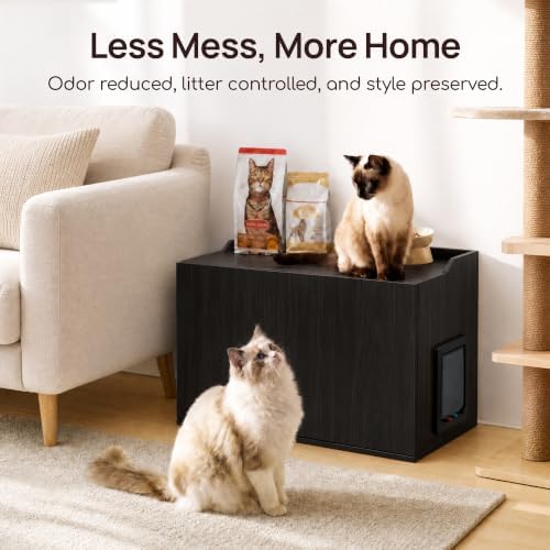 31.5" Cat Litter Box Enclosure Furniture - Image 2