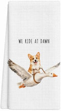 Pembroke Welsh Corgi Kitchen Towels, Cute Tea Towel by DTLGTG