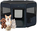 PETSFIT 45.5" Dog Playpen with Dual Zipper Doors by Petsfit