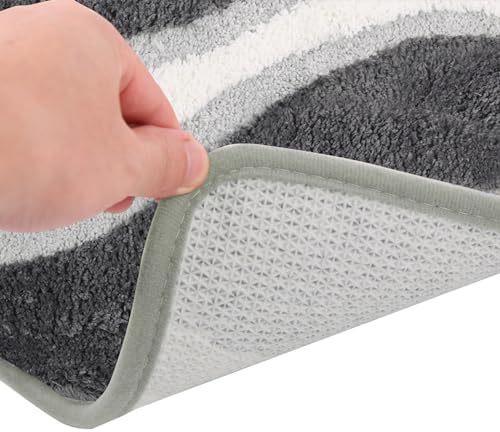 KAMA BRIDAL Microfiber Bath Mat Non-Slip Bathroom Floor Rugs Fast Water - Image 5