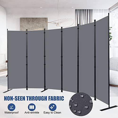 6 Panel Wide Room Divider Wall Screen - Image 3