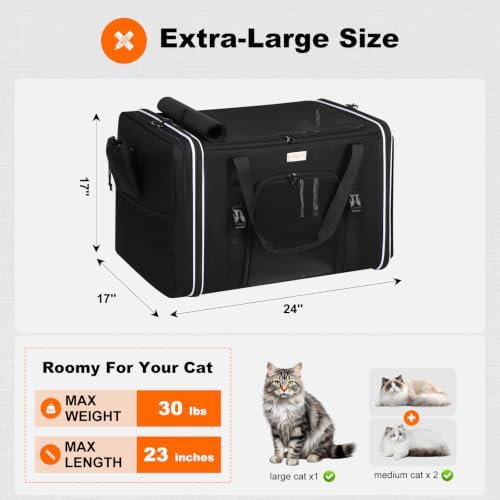 pidipiti 24x17x17 X-Large pet Carrier - Image 2